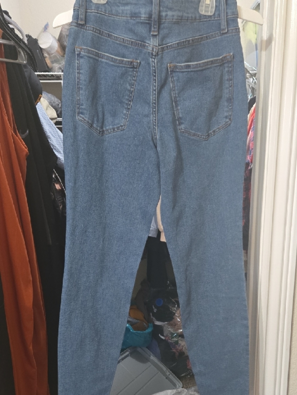 NOBO Light Blue Skinny Stretch Jeans High RISE - Picture 6 of 6
